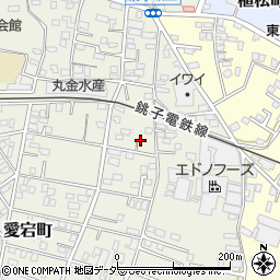 千葉県銚子市愛宕町3150-6周辺の地図