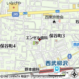 東京都西東京市保谷町3丁目22-2周辺の地図