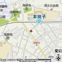 千葉県銚子市愛宕町3001周辺の地図
