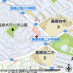 千葉県船橋市高根台4丁目30-2周辺の地図