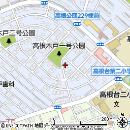 千葉県船橋市高根台4丁目25-8周辺の地図