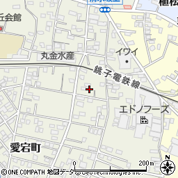 千葉県銚子市愛宕町3152周辺の地図