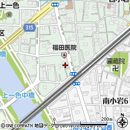 東京都江戸川区西小岩1丁目6-16周辺の地図