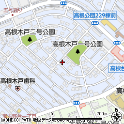 千葉県船橋市高根台4丁目20-11周辺の地図