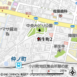 千葉県銚子市新生町2丁目18周辺の地図