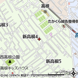 高根コーポ周辺の地図