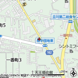 ＥＮＥＯＳ松中団地ＳＳ周辺の地図