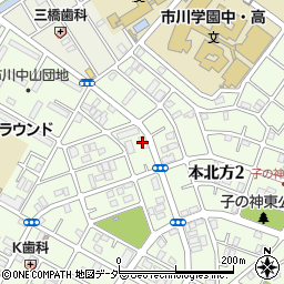 ロイヤルアネックス弐番館周辺の地図
