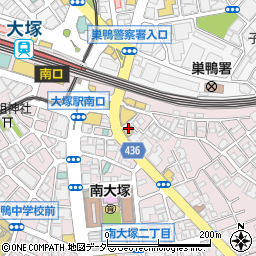ブックオフ大塚駅前店周辺の地図