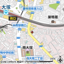 ブックオフ大塚駅前店周辺の地図