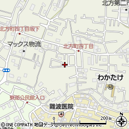 千葉県市川市北方町4丁目1742周辺の地図