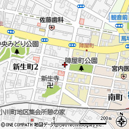 千葉県銚子市新生町2丁目13-14周辺の地図