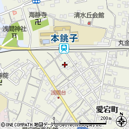 千葉県銚子市愛宕町2959-3周辺の地図