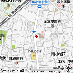 珈琲館小岩南口店周辺の地図