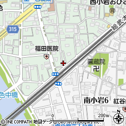 東京都江戸川区西小岩1丁目11-29周辺の地図
