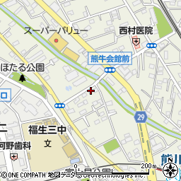 東京都福生市熊川1023周辺の地図