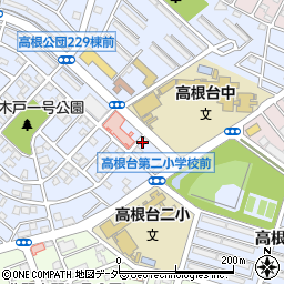 アイセイ薬局　高根台店周辺の地図