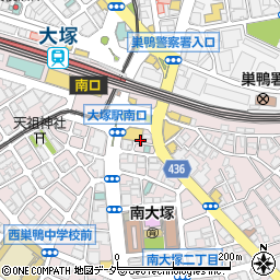 菅谷眼科医院周辺の地図