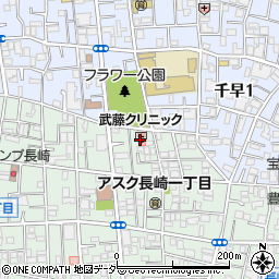 武藤クリニック周辺の地図