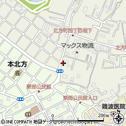 千葉県市川市北方町4丁目1661周辺の地図