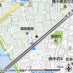 東京都江戸川区西小岩1丁目11-1周辺の地図