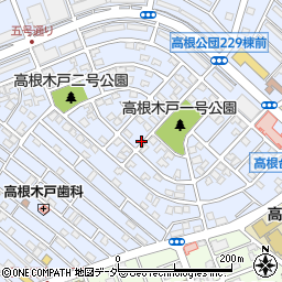 千葉県船橋市高根台4丁目15-6周辺の地図
