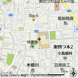 葛飾区立渋江小学校周辺の地図