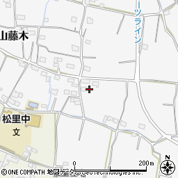 山梨県甲州市塩山藤木421周辺の地図