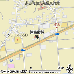 千葉県香取郡多古町多古1519-1周辺の地図