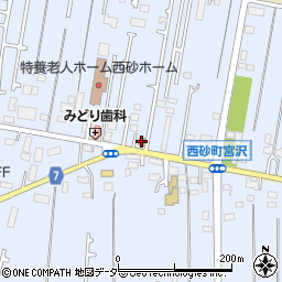 立川西砂郵便局周辺の地図
