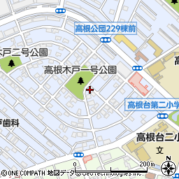 千葉県船橋市高根台4丁目25-1周辺の地図