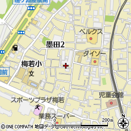 墨田第六児童遊園周辺の地図