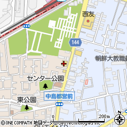 はま寿司 小平中島町店周辺の地図