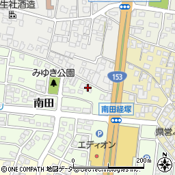 長野県駒ヶ根市南田3-9周辺の地図