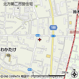 千葉県市川市北方町4丁目1824周辺の地図