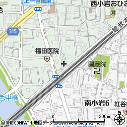 東京都江戸川区西小岩1丁目11-2周辺の地図