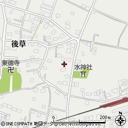 千葉県旭市後草1913-2周辺の地図
