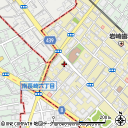 豊島南長崎６丁目郵便局周辺の地図