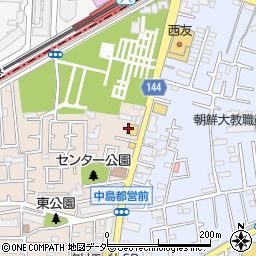 はま寿司小平中島町店周辺の地図