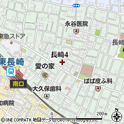 松屋そば店周辺の地図