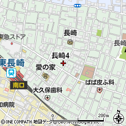 松屋そば店周辺の地図