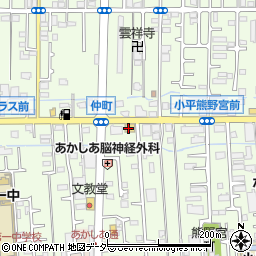 ロイヤルホスト 小平学園店周辺の地図