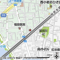 東京都江戸川区西小岩1丁目11-28周辺の地図