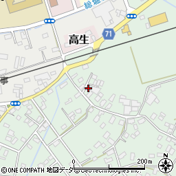 千葉県旭市蛇園3815周辺の地図