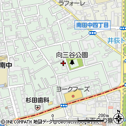 〒177-0042 東京都練馬区下石神井の地図