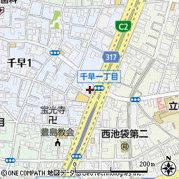 株式会社ハイブクリエーション　東京第一営業所周辺の地図