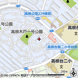 千葉県船橋市高根台4丁目27-7周辺の地図