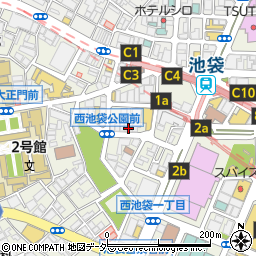 やきとりの名門 秋吉 池袋店周辺の地図