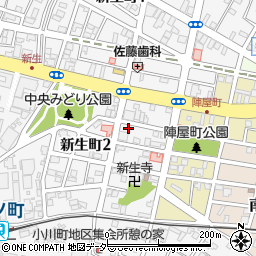 千葉県銚子市新生町2丁目13-2周辺の地図