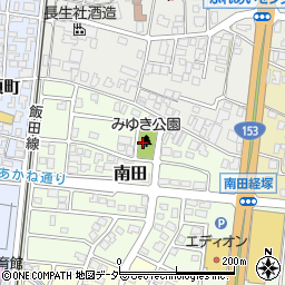 長野県駒ヶ根市南田2周辺の地図